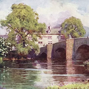 Cumbria Greetings Card Collection: Newby Bridge