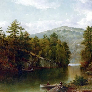 The Lake George, 1876 (oil on canvas)