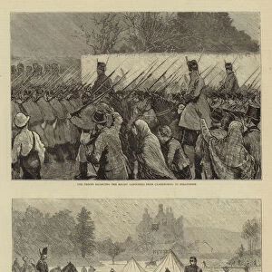 The Land Agitation in Ireland (engraving)