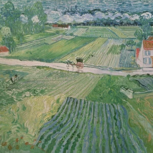 Landscape at Auvers after the Rain, 1890 (oil on canvas)