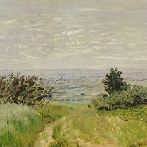 Landscape, Full View of Argenteuil (Hills of Sannois), 1872 (oil on canvas)