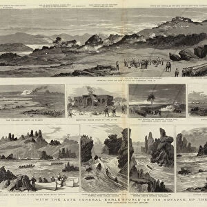 With the Late General Earles Force on its Advance up the Nile (engraving)