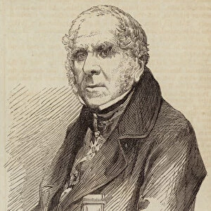The Late Rear-Admiral Sir John Ross, KCB (engraving)