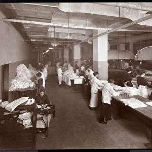 The laundry room at the Hotel McAlpin, 1913 (silver gelatin print)