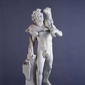 Le faune au chevreau, 18th century (sculpture)