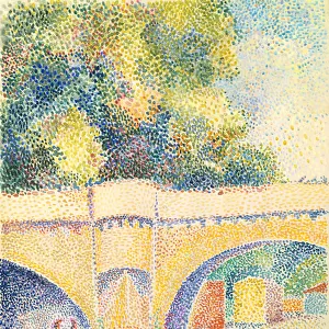 Le Pont Neuf, c. 1912-14 (w / c and gouache on paper)