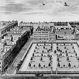 Leicester Square, c. 1725 (engraving)