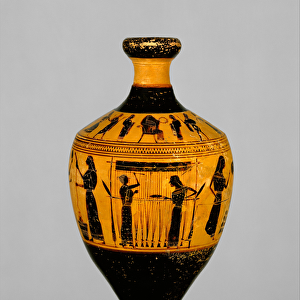 Lekythos, c. 550-530 BC (terracotta)