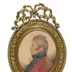 Lieutenant-Colonel Charles McCarthy, Royal African Corps, 1812 circa (miniature on card)