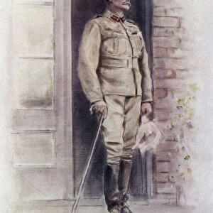 Lieutenant-General Pole-Carew (colour litho)