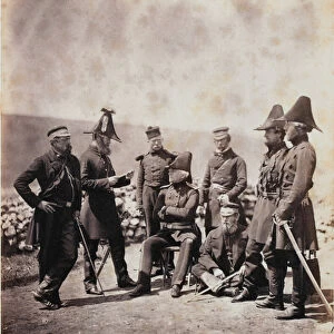 Lieutenant-General Sir George Brown and Staff, from an album of 52 photographs associated