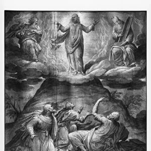 Life of Christ, Transfiguration of Christ on Mount Tabor, preparatory study of tapestry