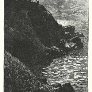 The Lizard Lights by Night (engraving)