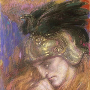 Lohengrin, 1908 (pastel on paper)