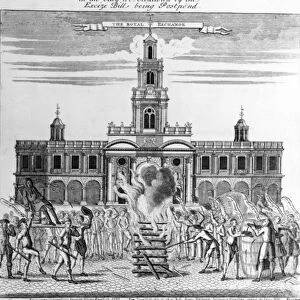 The London Merchants Triumphant, 1733 (engraving)