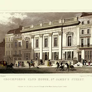 London Views: Crockford's Club House, St. James's Street