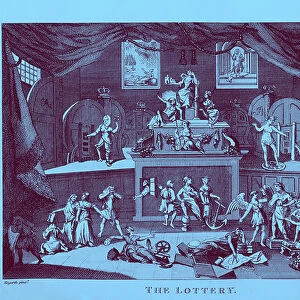 The Lottery by William Hogarth 1721
