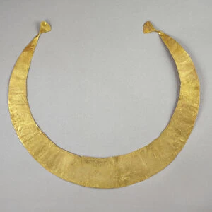 Lunula, from Cork, early Bronze Age (gold)