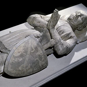 Lying in Bertrand du Guesclin (1320-1380) Saint Denis. Basilica