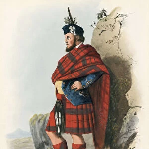 "Mac Donald of Keppagh", from The Clans of the Scottish Highlands, pub