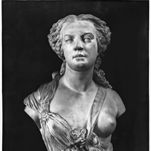 Madame Aglae Sabatier, known as Apollonie Sabatier, 1847 (marble)