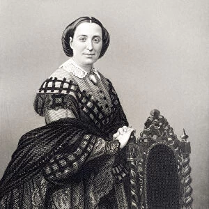 Madame Rosino Penco (1823-94) engraved by D