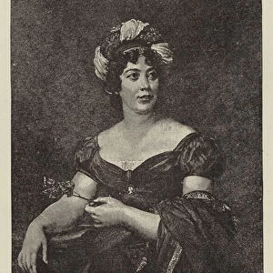 Madame de Stael (engraving)