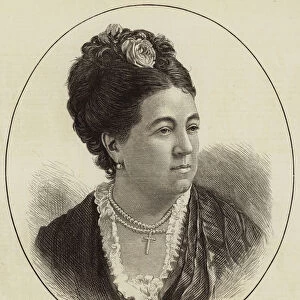 Mademoiselle Titiens, of Her Majestys Opera (engraving)