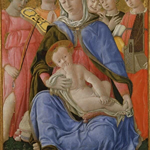 Madonna of Humility, 1433 (painting on wood)