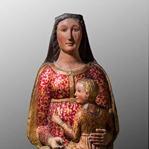 Madonna with Infant Jesus, XIV century (wood)