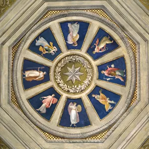 Maenad Ceiling in the Palazzo Chigi, Rome, c. 1770s (fresco)