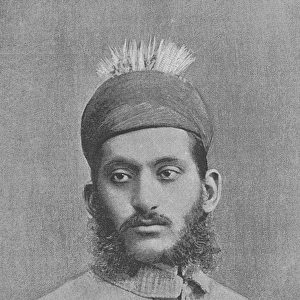 Mahbub Ali Khan, 6th Nizam of Hyderabad (engraving)