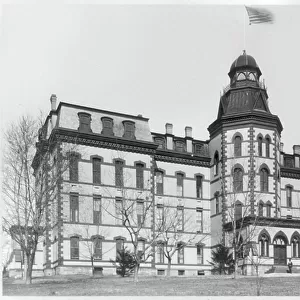 The Main Building, Howard University, Washington, D. C. c. 1900 (b/w photo)
