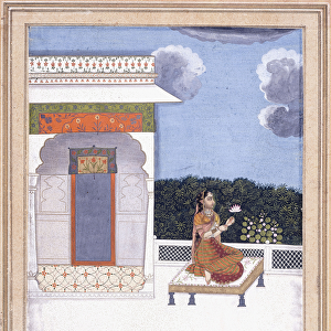 Malasri Ragini, c. 1760-70 (gouache with gold paint on paper)