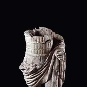 Male figure, terracotta sculpture from temple of Belvedere, Orvieto