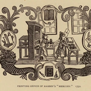 Manchester: Printing Office of Harrops "Mercury, "1752 (engraving)