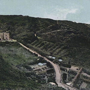 The Manor House, Lundy Island (coloured photo)