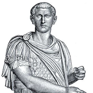 The marble bust of Marcus Antonius Gordianus, 20 January 225, 244