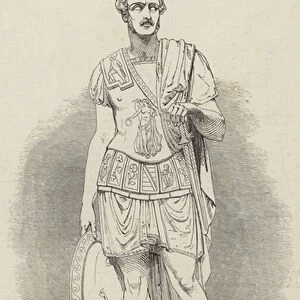 Marble Statue of His Royal Highness Prince Albert (engraving)