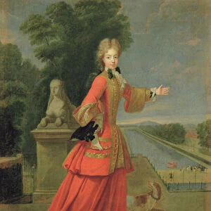 Marie-Adelaide de Savoie (1685-1712) in Hunting Dress, c. 1704 (oil on canvas)