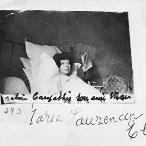 Marie Laurencin, from the Marcel Jouhandeau Album (b / w photo)