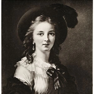 Marie Louise Elisabeth Vigee-Lebrun, 1884-90 (phototype)