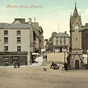 Market Place, Penrith (colour photo)