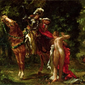 Marphise, 1850-52 (oil on canvas)