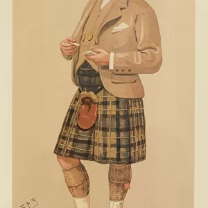 The Marquis of Breadalbane (colour litho)