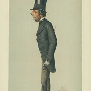 The Marquis of Westminster, The richest man in England, 16 July 1870, Vanity Fair cartoon (colour litho)