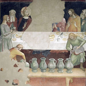 The Marriage at Cana, from a series of Scenes of the New Testament (fresco)