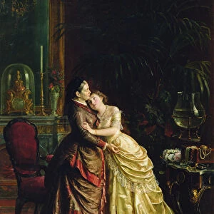 Before the Marriage (oil on canvas)