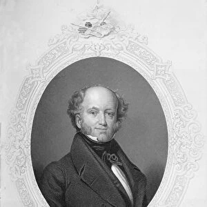 Martin van Buren, from The History of the United States Vol. II, by Charles Mackay