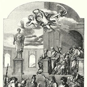 The Martyrdom of St Lawrence (engraving)